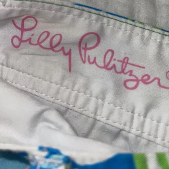 Lilly Pulitzer Callahan Short Resort White Crystal Coast Size 00 - Picture 3 of 4